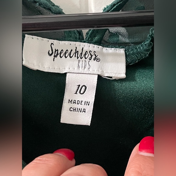 Speechless green dress - Picture 2 of 5